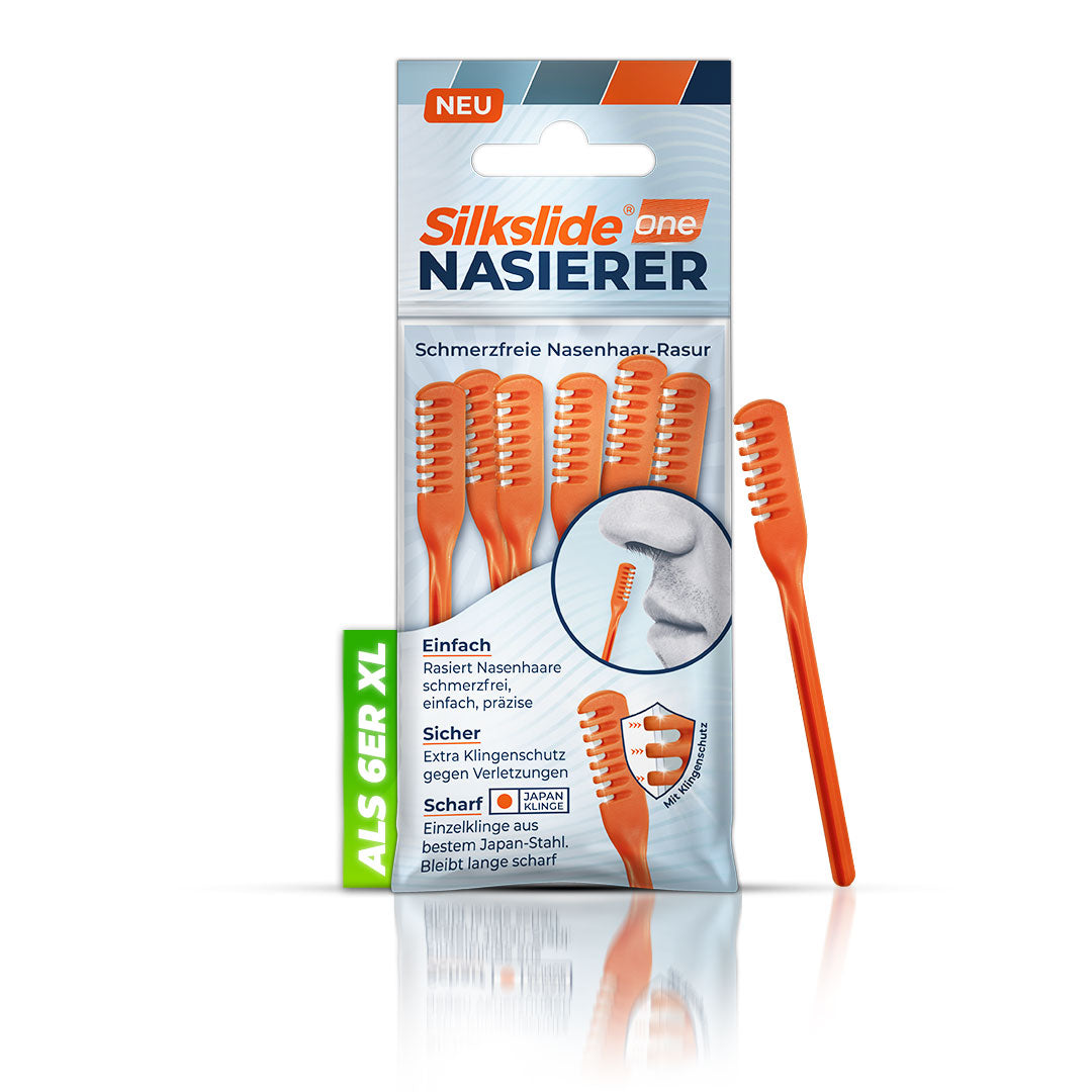 Silkslide®One - Nasierer | 6er Pack