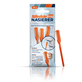 Silkslide One® Nasierer Produktverpackung freigestellt – 3er Pack mit Japan-Stahl-Klinge, extra Klingenschutz, neu