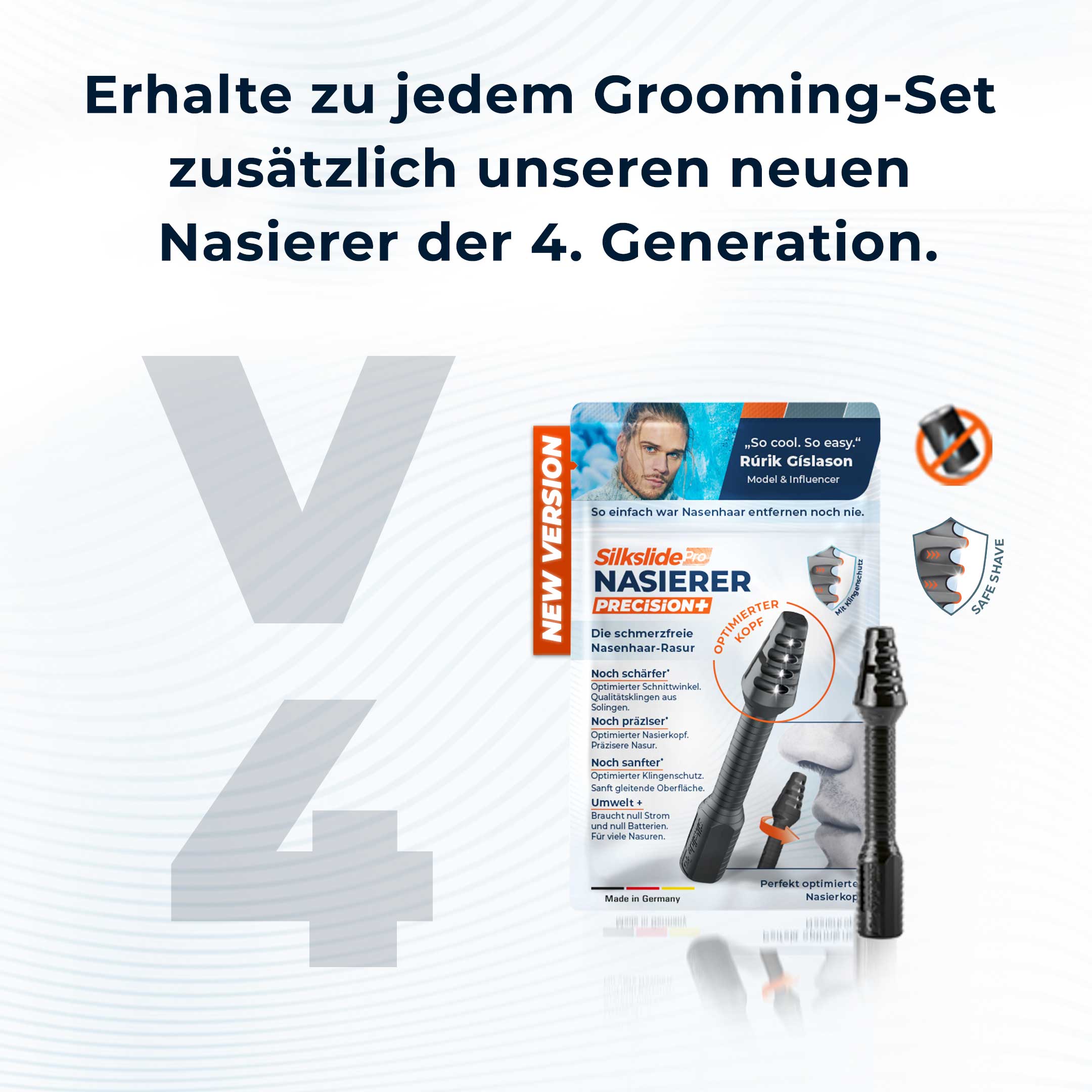 Silkslide Pro® - MEN`S GROOMING SET