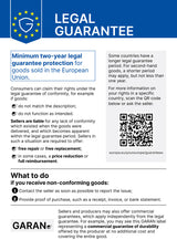 Your legal guarantee rights